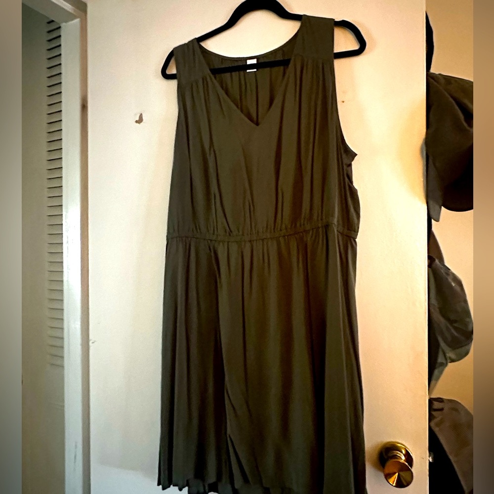 Green dress